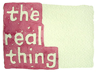 the real thing