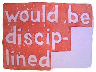 would be disciplined